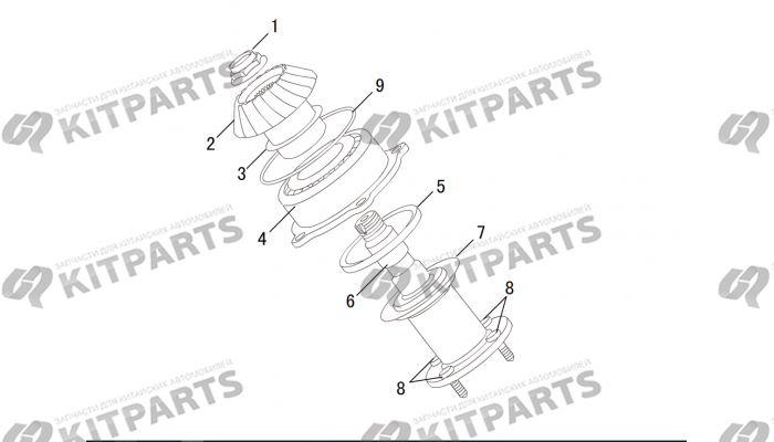 Раздаточная коробка 1 Haval