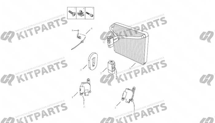 EVAPORATOR Geely Emgrand X7