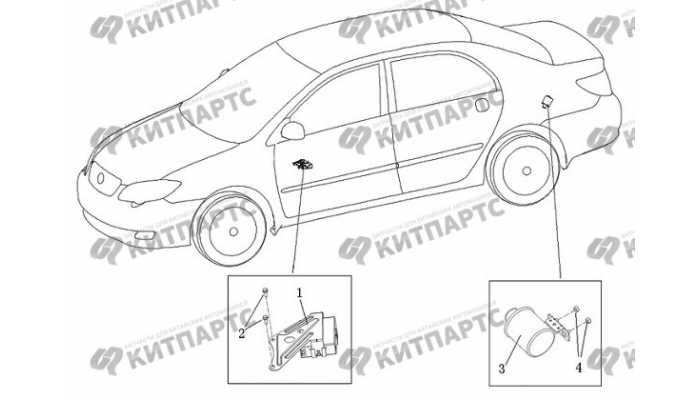 Центральный замок BYD